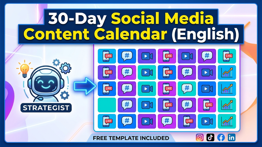 30-Day Social Media Content Calendar